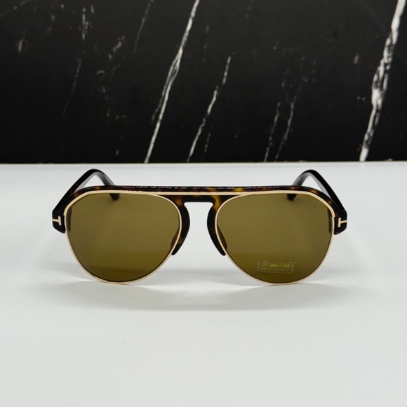 NEW TOM FORD FT0929/S 52J AVIATOR SUNGLASSES TOM FORD MARSHALL  TF929 52J - Picture 6 of 11